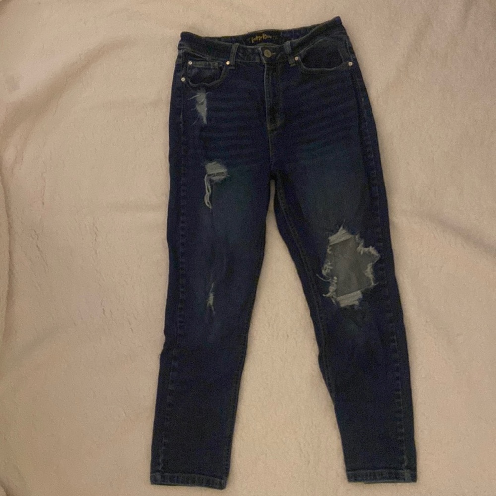 Indigo Rein High Rise Mom Jeans